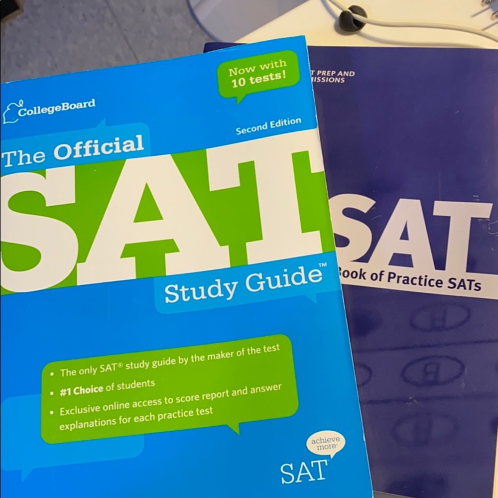 SAT prep books
